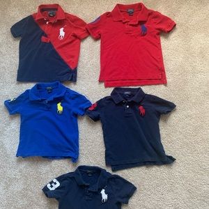 Polo Ralph Lauren Polos (set of 5)
